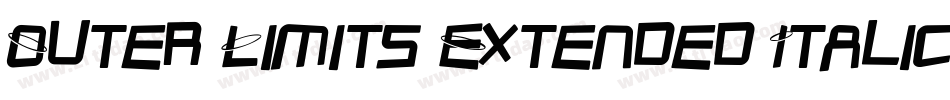 Outer Limits Extended Italic字体转换